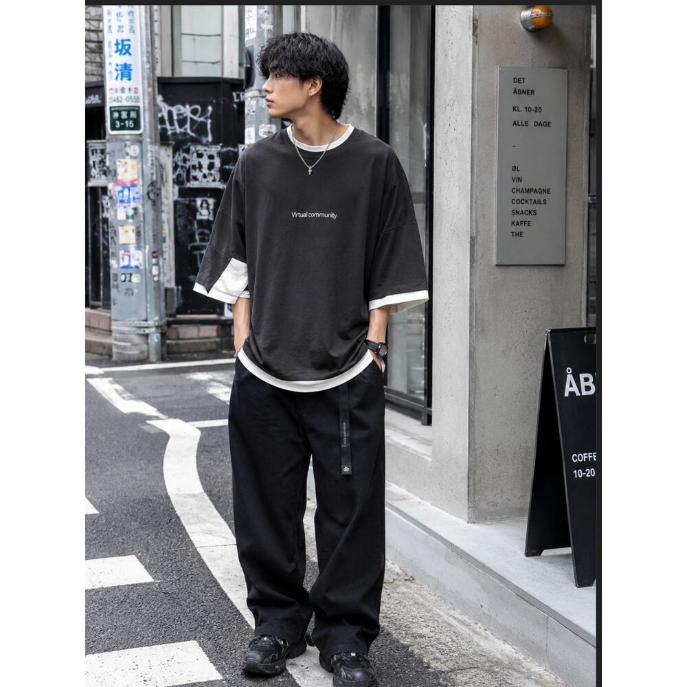 Lucy Virtual Community Asian Japanese Streetwear Menswear NYC Black And White M